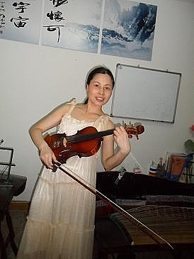 小提琴的第一张照片--福建征婚网